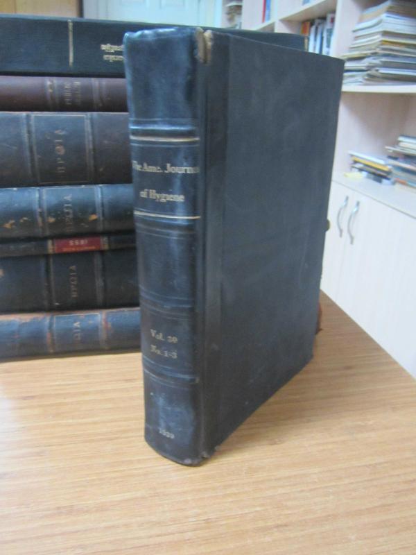 The American Journal of Hygiene - Volume 30 - No 1-3 - Year: 1939