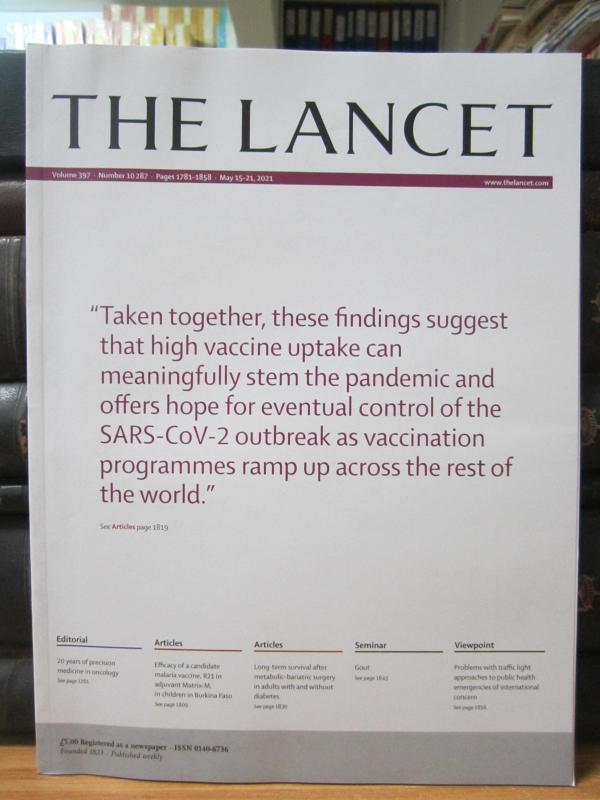 The Lancet London - Vol 397 No 10287 - 15-21 MAY 2021