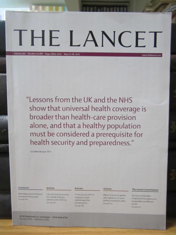 The Lancet London - Vol 397 No 10288 - 22-28 MAY 2021
