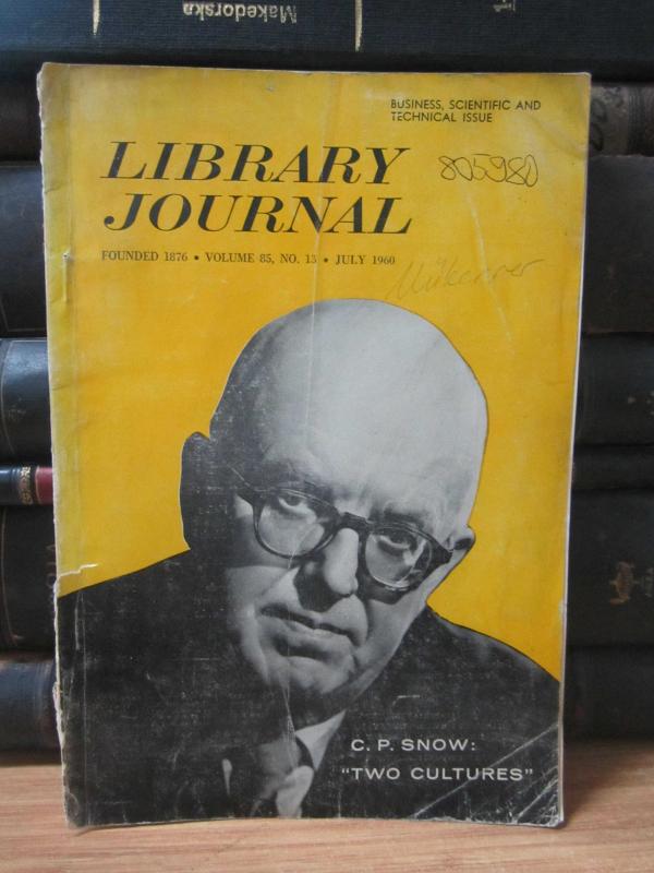 The Library Journal - Volume 85 - No 13 - July 1960