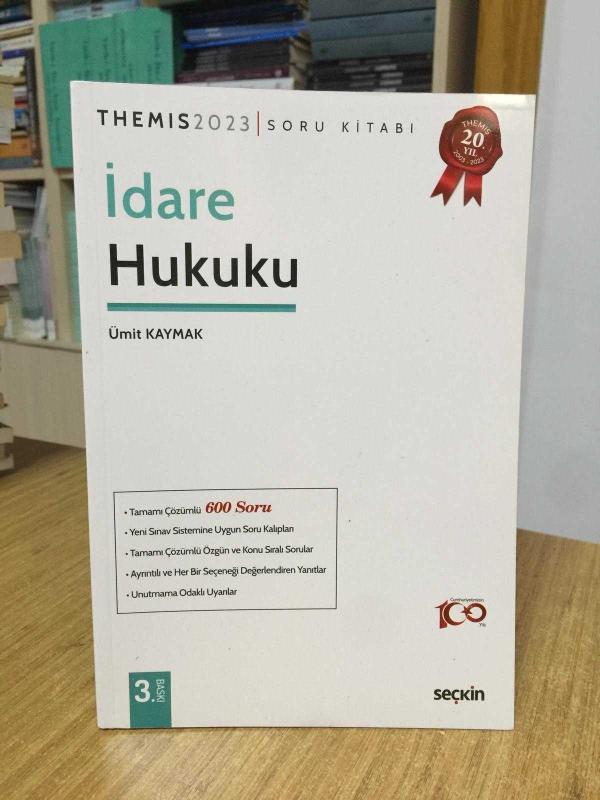 THEMIS 2023 Soru Bankası İDARE HUKUKU [3.Baskı]