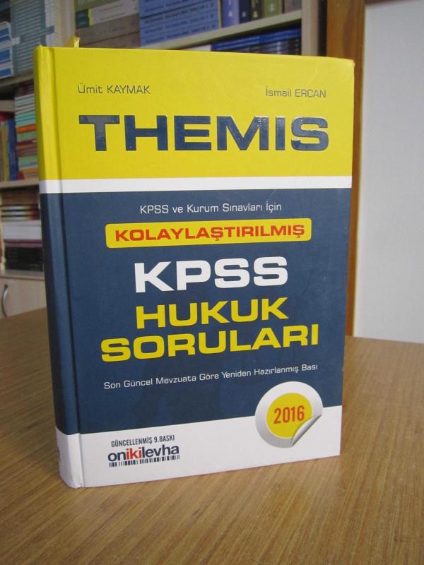 THEMIS KPSS Hukuk Soruları - Ümit Kaymak & İsmail Ercan [9.Baskı]