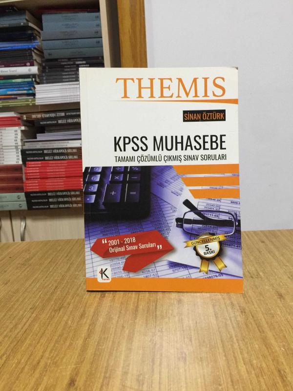 THEMİS KPSS Muhasebe Tamamı Çözümlü Çıkmış Sınav Soruları 5. Baskı Kuram Kitap