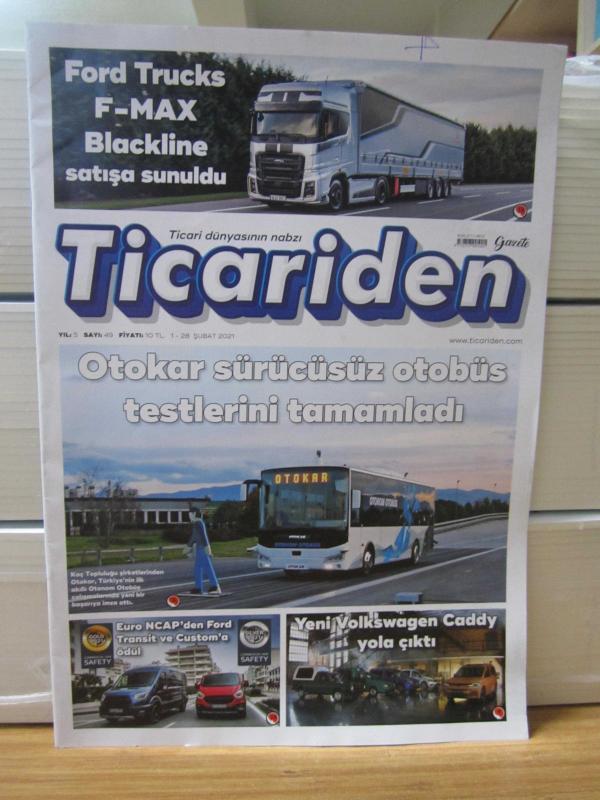 TİCARİDEN Gazetesi - 1-28 Şubat 2021 - Sayı 49