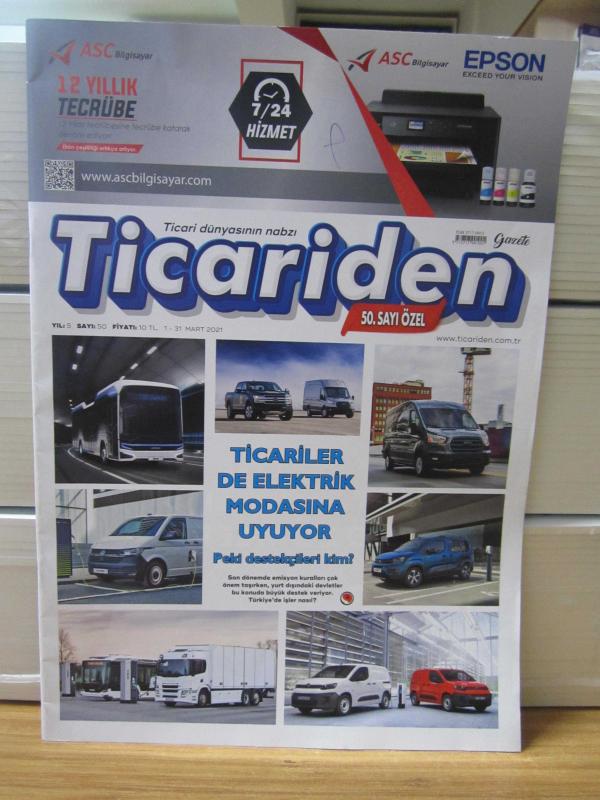 TİCARİDEN Gazetesi - 1-31 Mart 2021 - Sayı 50