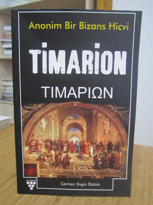 Timarion Anonim Bir Bizans Hicvi - Engin Öztürk