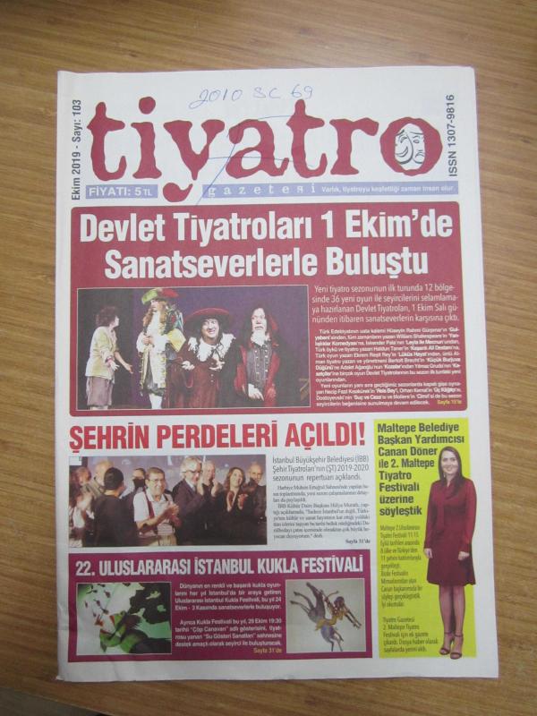 Tiyatro Gazetesi - Sayı 103
