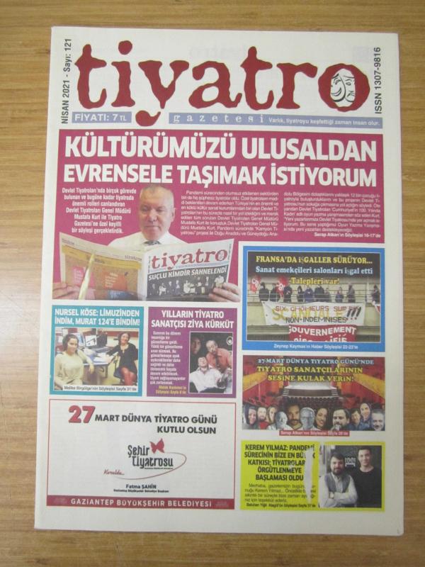Tiyatro Gazetesi - Sayı 121