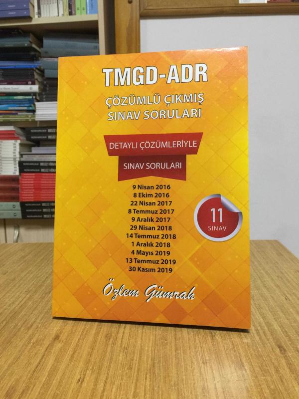 TMGD-ADR Çözümlü Çıkmış Sınav Soruları - Özlem Gümrah