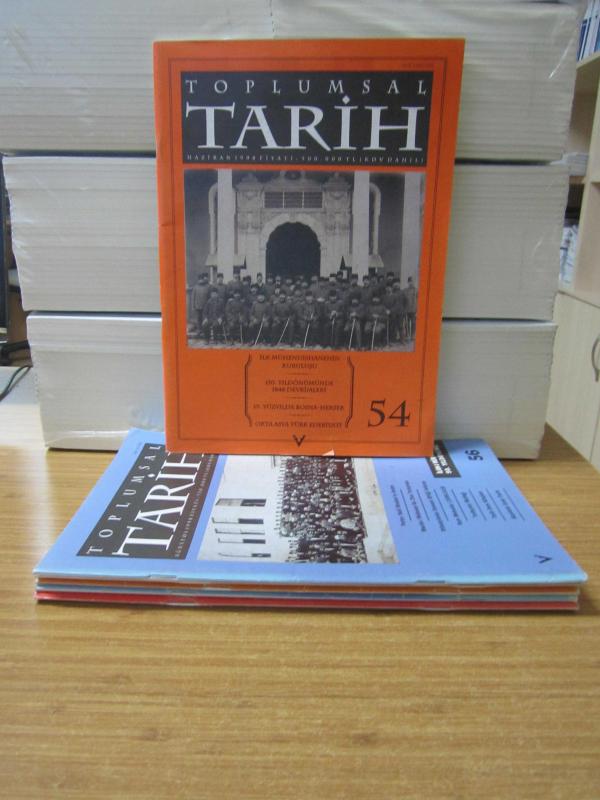 Toplumsal Tarih Dergisi - 1998 Yılı 6 Farklı Sayı TAKIM (Sayılar: 54-56-57-58-59-60)