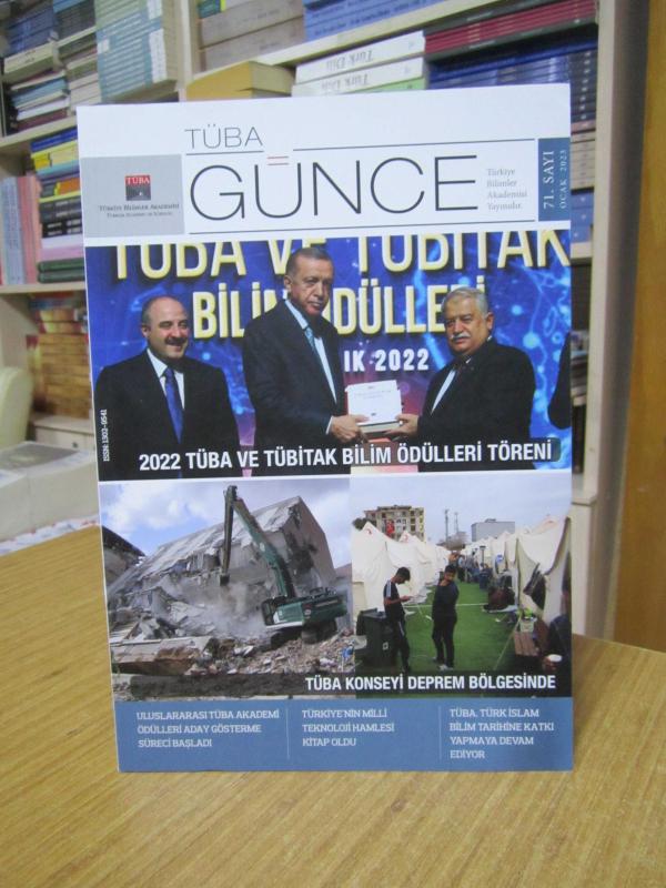 TÜBA Günce - Sayı 71 Ocak 2023 - Türkiye Bilimler Akademisi