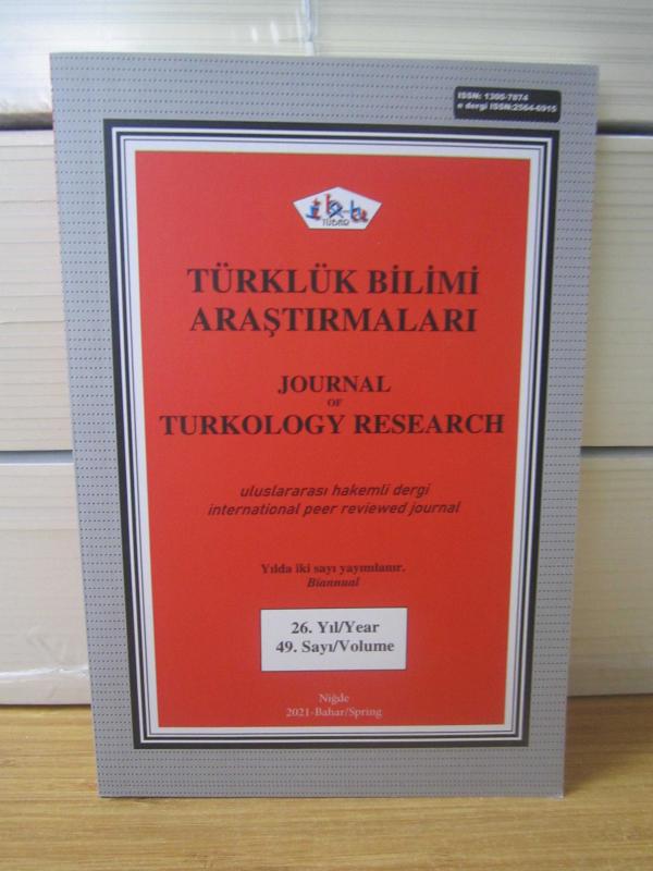 TÜBAR Türklük Bilimi Araştırmaları - 49.Sayı - Bahar 2021