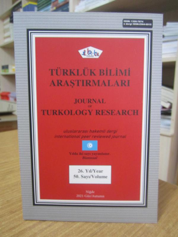 TÜBAR Türklük Bilimi Araştırmaları - 50.Sayı - Güz 2021