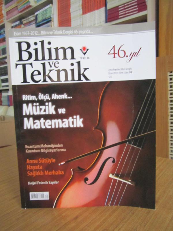 TÜBİTAK Bilim ve Teknik Dergisi - Sayı 539 - Ekim 2012 (Ekleri Yok)