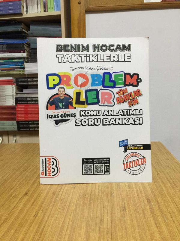 Tüm Adaylar İçin Taktiklerle Problemler Konu Anlatımlı Soru Bankası Benim Hocam Yayınları