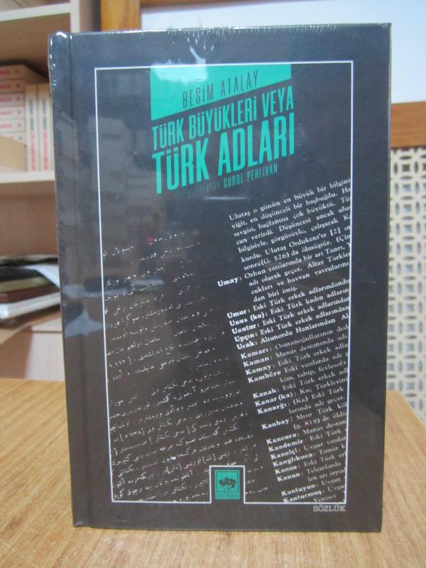 Türk Büyükleri veya Türk Adları - Besim Atalay [Ciltli - Ambalajı Açılmamış]