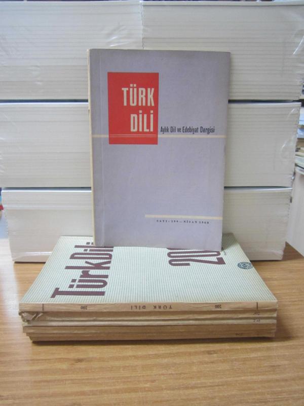Türk Dili Dergisi - 1968 Yılı 7 Farklı Sayı TAKIM (Sayılar: 199-200-201-202-203-205-206)