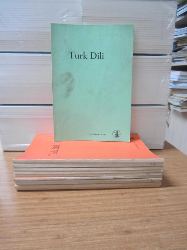 Türk Dili Dergisi - 1987 Yılı 11 Farklı Sayı TAKIM (Sayılar: 421-422-423-425-426-427-428-429-430-431-432)