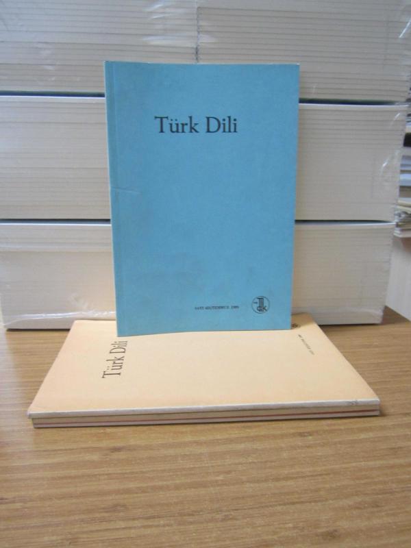 Türk Dili Dergisi - 1989 Yılı 4 Farklı Sayı TAKIM (Sayılar: 451-452-453-454)