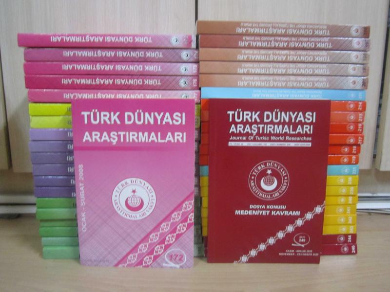 Türk Dünyası Araştırmaları Dergisi - 172-249 ve Arasındaki Sayılar Toplam 46 Farklı Sayı TAKIM 2008-2020 (Aradaki Eksik Sayılar Açıklamada)