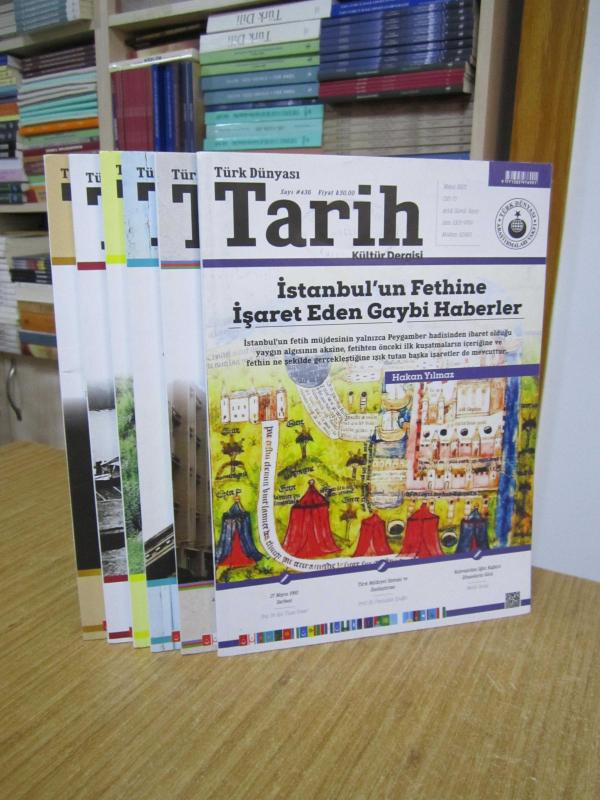 Türk Dünyası Tarih Dergisi - 2023 Yılı 6 Sayı TAKIM (436-441 ve Arası Mevcut)