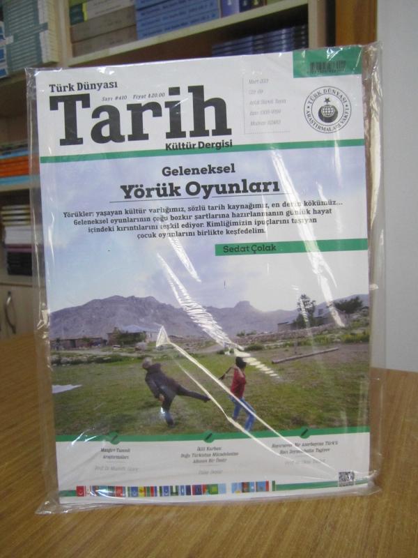Türk Dünyası Tarih Dergisi - Sayı 410 - Mart 2021 [ Geleneksel Yörük Oyunları - Sedat Çolak ]