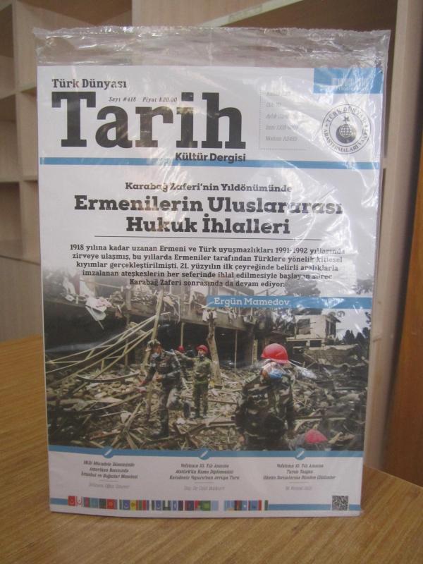 Türk Dünyası Tarih Dergisi - Sayı 418 - Kasım 2021