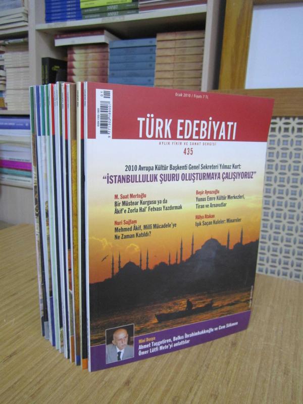 Türk Edebiyatı Aylık Fikir ve Sanat Dergisi - 2010 Yılı Tüm Sayılar TAKIM (Sayılar: 435-446 ve Arası)