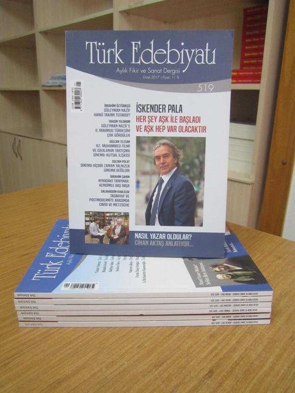 Türk Edebiyatı Aylık Fikir ve Sanat Dergisi - 2017 Yılı 7 Sayı TAKIM (Sayılar: 519-522-523-524-525-529-530)