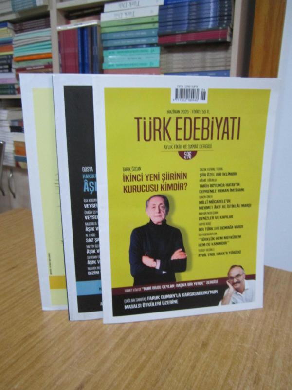 Türk Edebiyatı Aylık Fikir ve Sanat Dergisi - 2023 Yılı 3 Sayı TAKIM (Sayılar: 596-598-599)