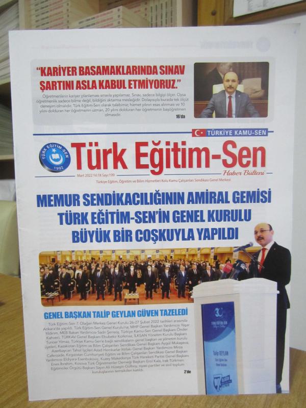 TÜRK EĞİTİM-SEN Haber Bülteni - Mart 2022 - Sayı 199