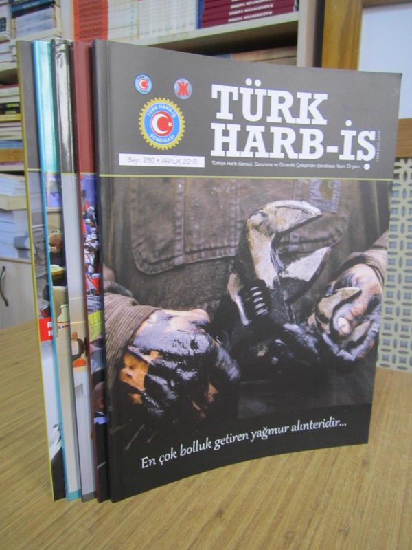 TÜRK HARB-İŞ SENDİKASI DERGİSİ - 2018-2021 Yılları 5 Sayı TAKIM (Sayılar: 260-261-262-263-264)