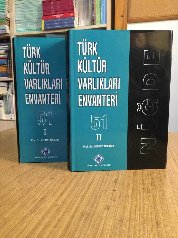 Türk Kültür Varlıkları Envanteri 51 NİĞDE I-II. (Takım) Ciltli - Şömizli