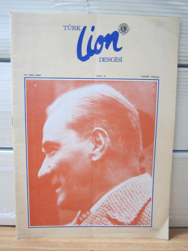 Türk Lion Dergisi - Sayı 4 - Kasım Aralık - Yıl 1983-1984