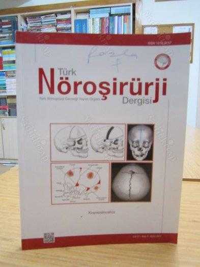 Türk Nöroşirürji Dergisi - Cilt 27 Sayı 3 - Eylül 2017 - Türk Nöroşirürji Derneği
