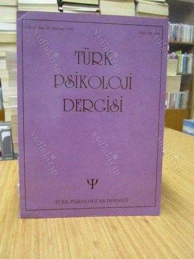 Türk Psikoloji Dergisi - Cilt 11 Sayı 36 - Haziran 1996