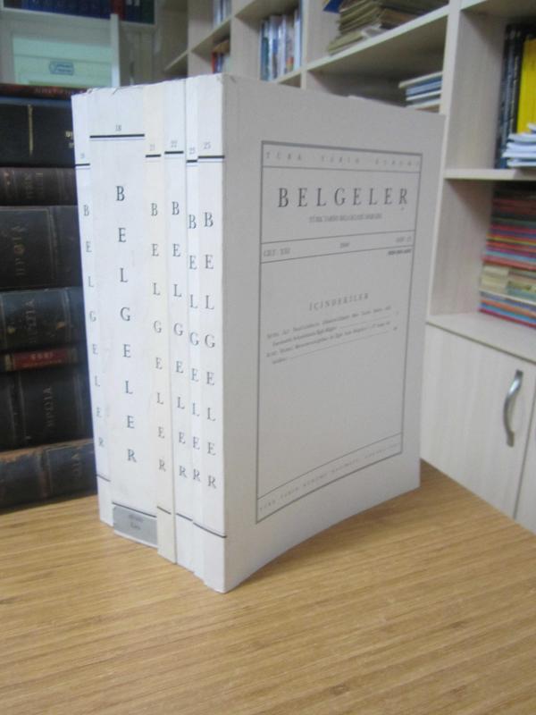 Türk Tarih Belgeleri Dergisi - 6 Farklı Sayı TAKIM (1989-2001) Türk Tarih Kurumu - (Sayılar Açıklamada)