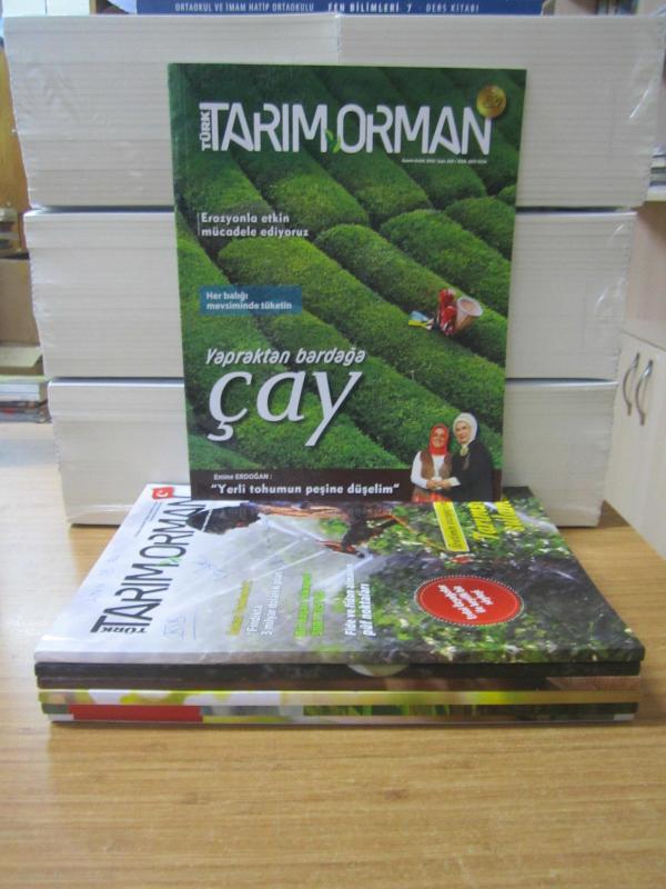 Türk Tarım Orman Dergisi - 2018-2020 Yılları Arası 9 Farklı Sayı TAKIM (Sayılar: 249-250-251-252-253-254-255-256-257)