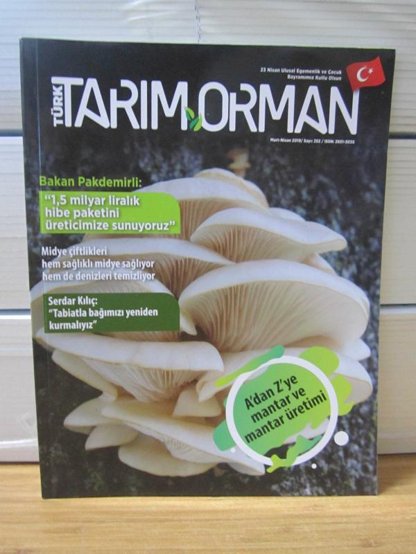 Türk Tarım Orman Dergisi - Sayı 252 - Mart Nisan 2019
