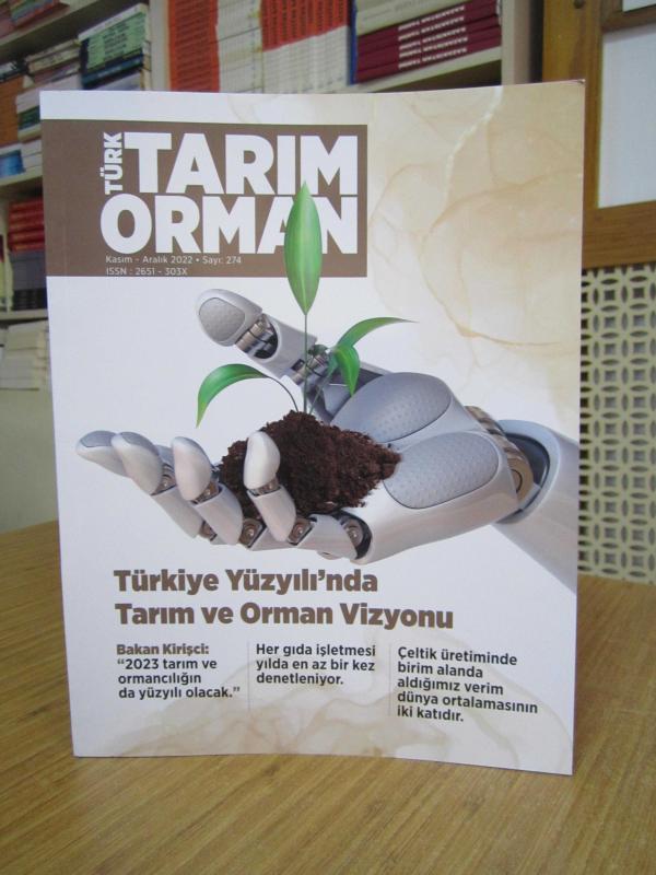 Türk Tarım Orman Dergisi - Sayı 274 - Kasım Aralık 2022