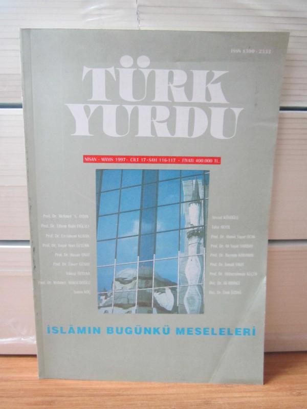 Türk Yurdu Dergisi - 1965 Yılı Cilt 4 Sayılar 1-2-3 Üç Dergi TAKIM (Ocak-Şubat-Mart 1965)