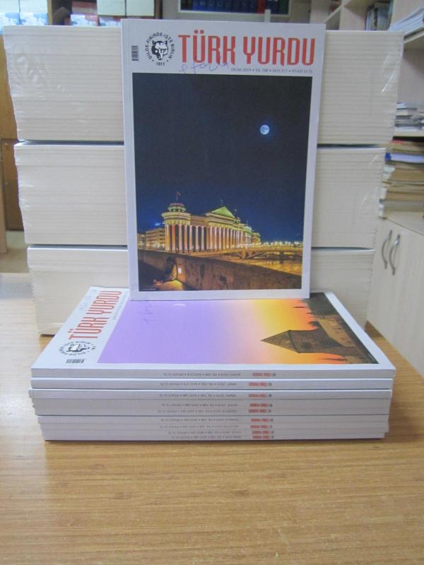 TÜRK YURDU Dergisi - 2019 Yılı 10 Farklı Sayı TAKIM (Sayılar: 377-378-379-380-381-382-383-384-385-386)