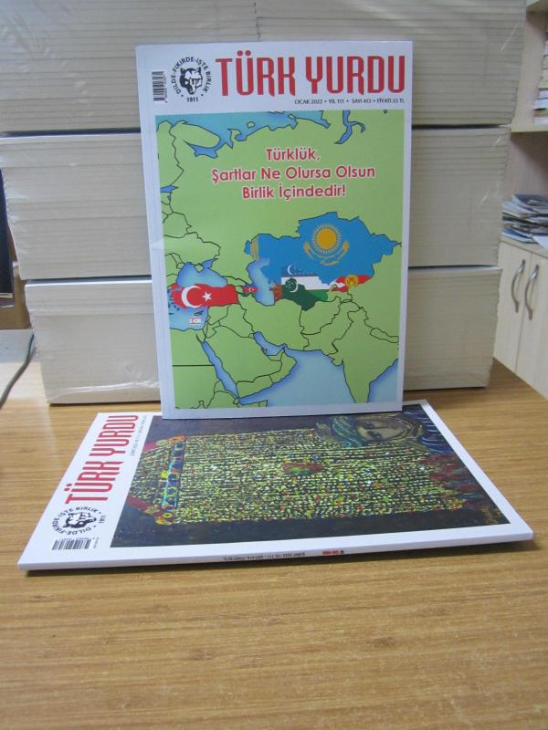 TÜRK YURDU Dergisi - 2022 Yılı İLK 2 SAYI TAKIM Sayılar: 413 (Ocak) ve 414 (Şubat)