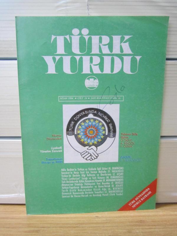 Türk Yurdu Dergisi - Cilt 15 Sayı 93 - Mayıs 1995