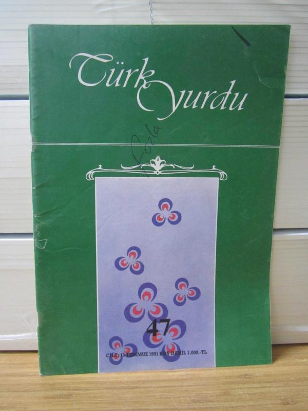 Türk Yurdu Dergisi - Cilt 9 Sayı 27 - Kasım 1989