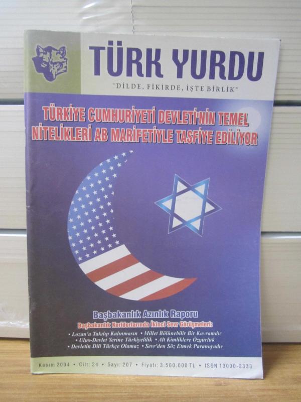 TÜRK YURDU Dergisi - Sayı 207 - Kasım 2004