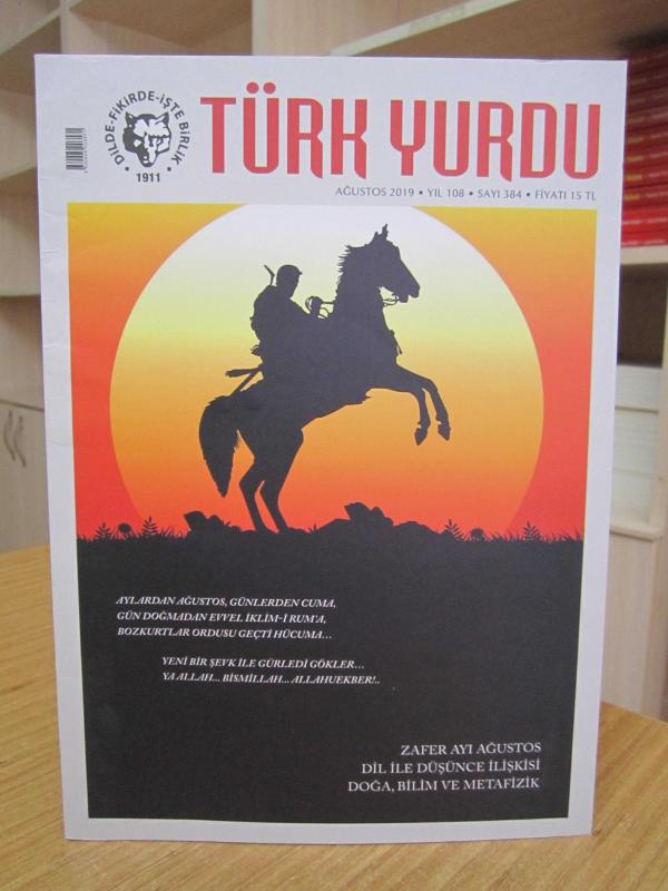 TÜRK YURDU Dergisi - Sayı 384 - Ağustos 2019