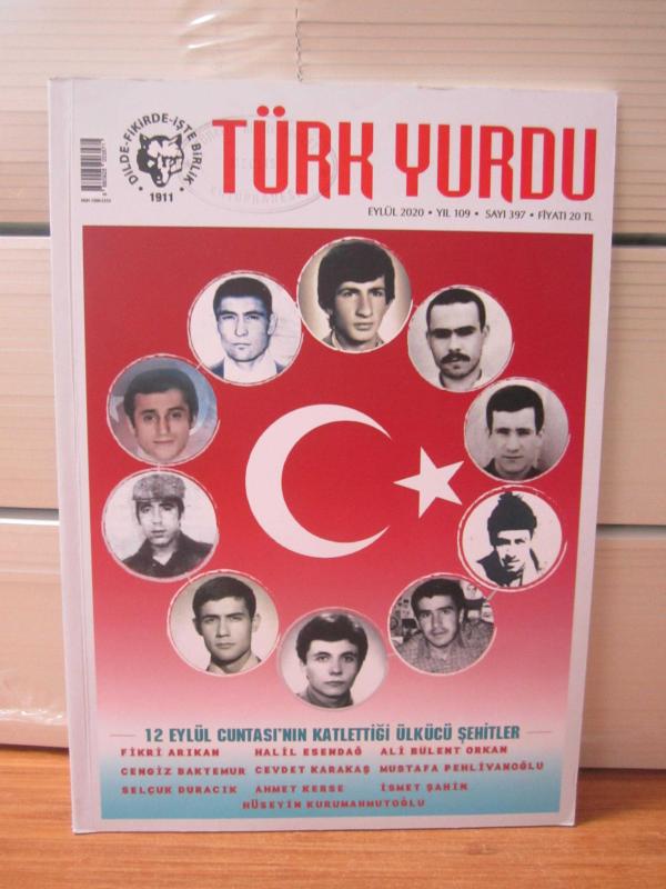 TÜRK YURDU Dergisi - Sayı 397 - Eylül 2020
