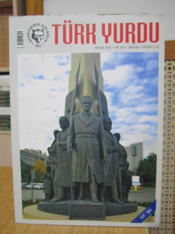 TÜRK YURDU Dergisi - Sayı 412 - Aralık 2021