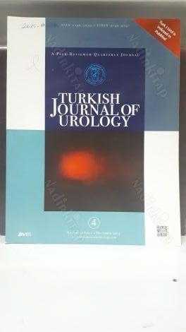 Turkish Journal of Urology - AVES Yayıncılık - Yıl 2015 - Sayı 4 - Cilt 41